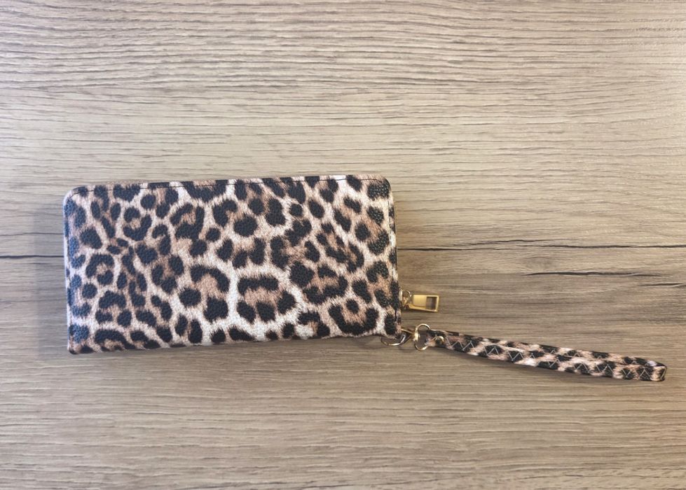 Portfel Damski w Panterkę Jaśniejszy