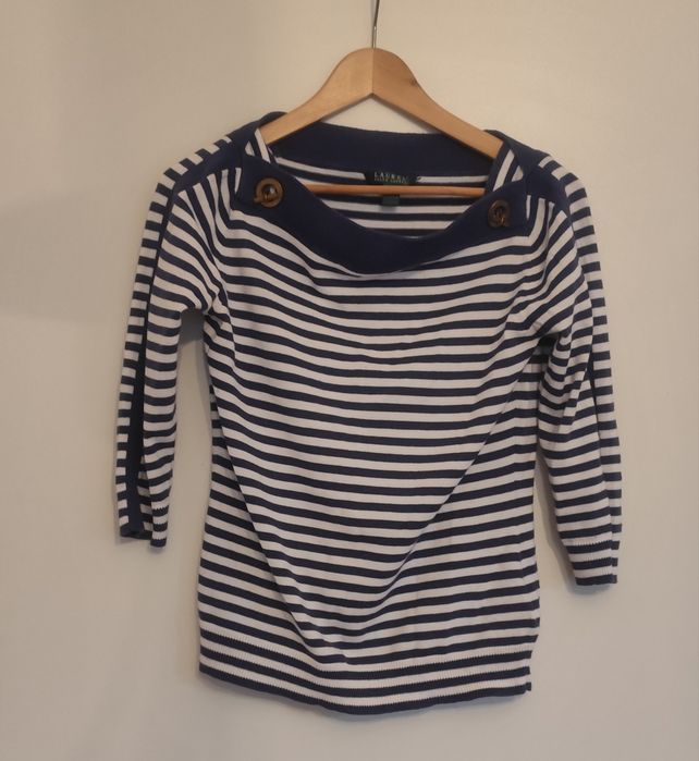 Sweterek w morskim stylu Ralph Lauren