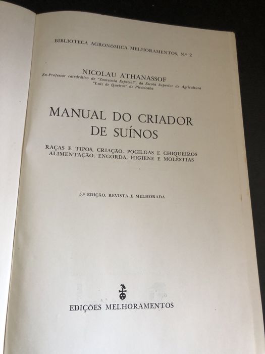 Manual do Criador de Suinos 1955