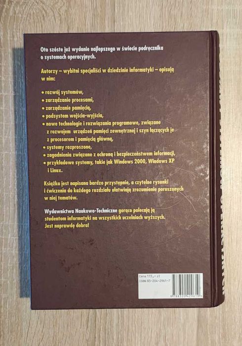 Podstawy systemów operacyjnych - Silberschatz, Galvin, Gagne