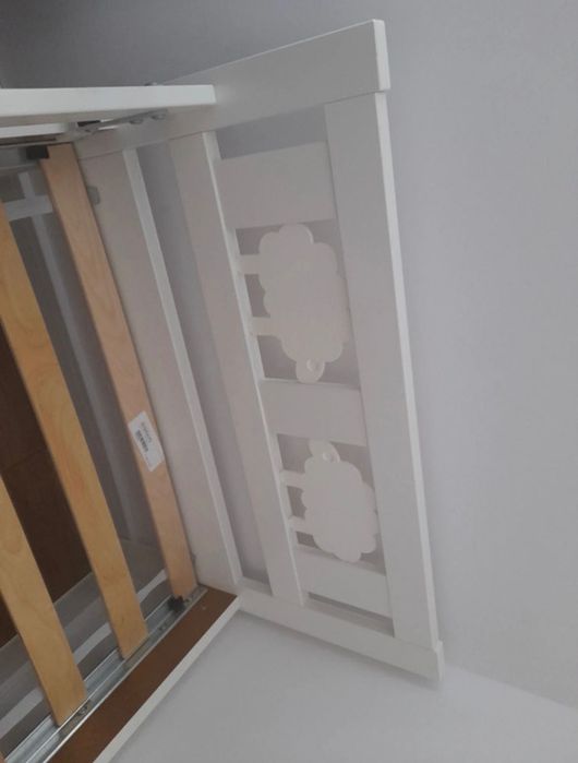 Łóżko Kritter białe Ikea