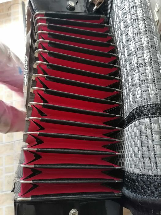 Acordeão de teclas a 5°voz