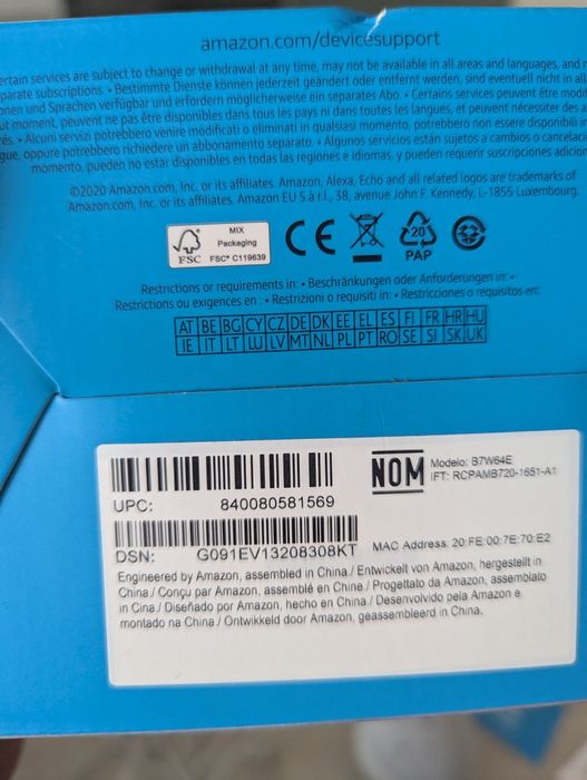 Echo Dot 4, Alexa, Amazon, głośnik