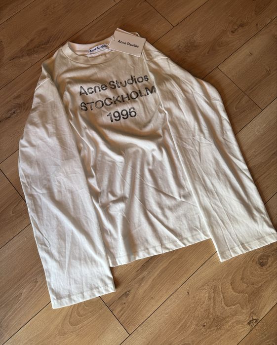 Acne Studios White Longlseeve Size S