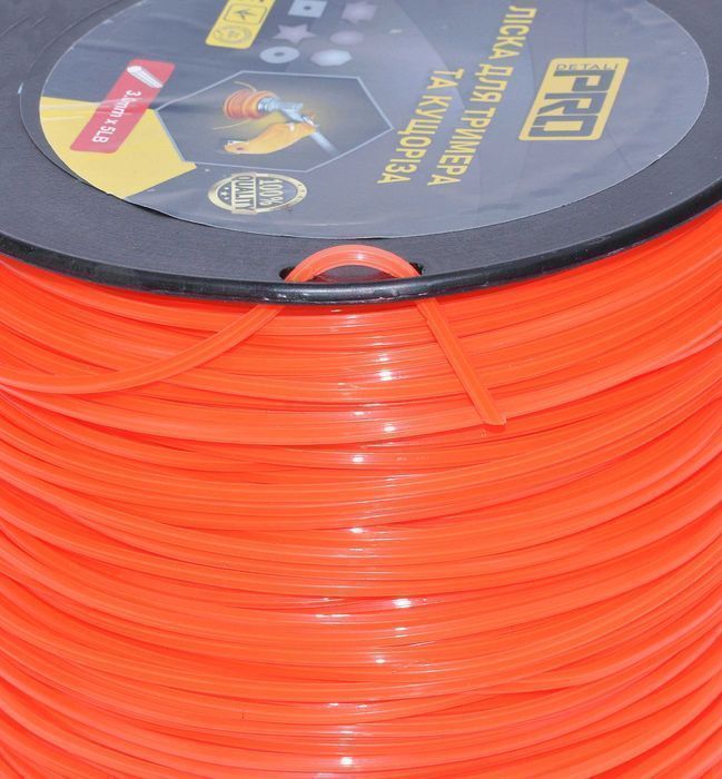Леска косильная семигранник d3 мм 5 LB (349 м),  les136