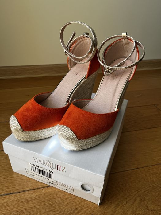 Espadryle na koturnie rozm. 39