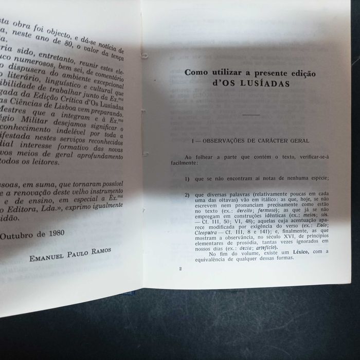 Os Lusíadas  Luís Vaz de Camões