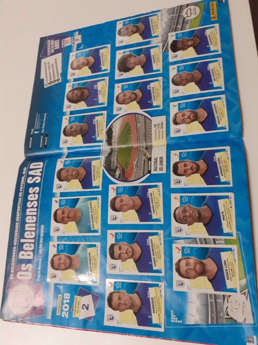 Caderneta cromos futebol 2020-21