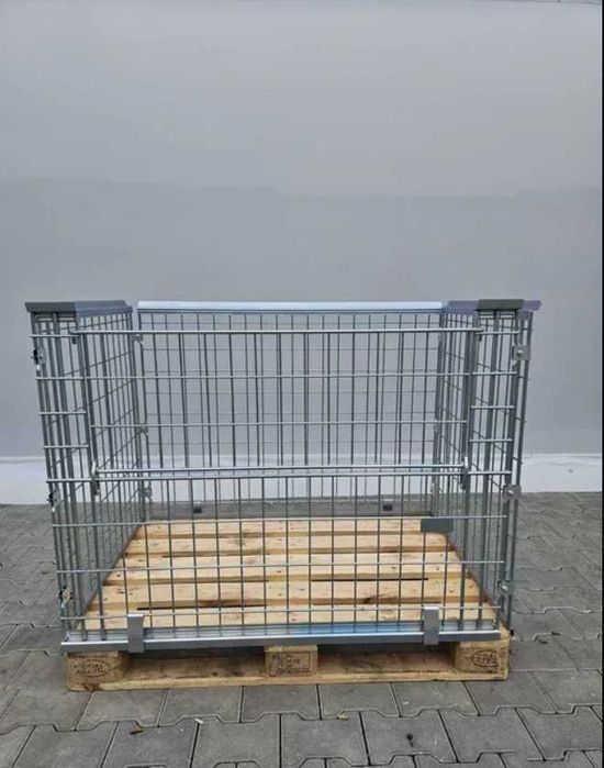 Gitterbox HAYRAX CageX kosz nadstawka paletowa 1200 x 800 x 900