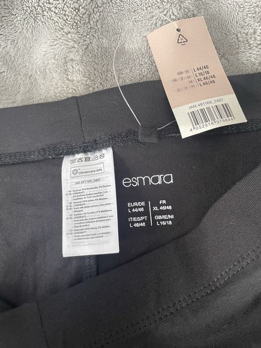 Legginsy, spodenki krótkie Esmara 40-L Czarne
