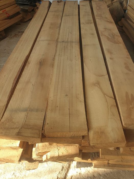 Tarcica dębowa sucha 50mm ,2.5m,1.2m