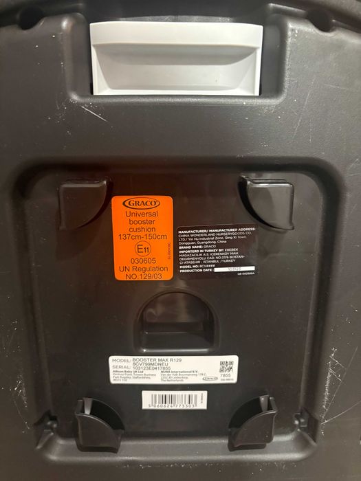 GRACO BOOSTER podstawka samochodowa z ISOFIX