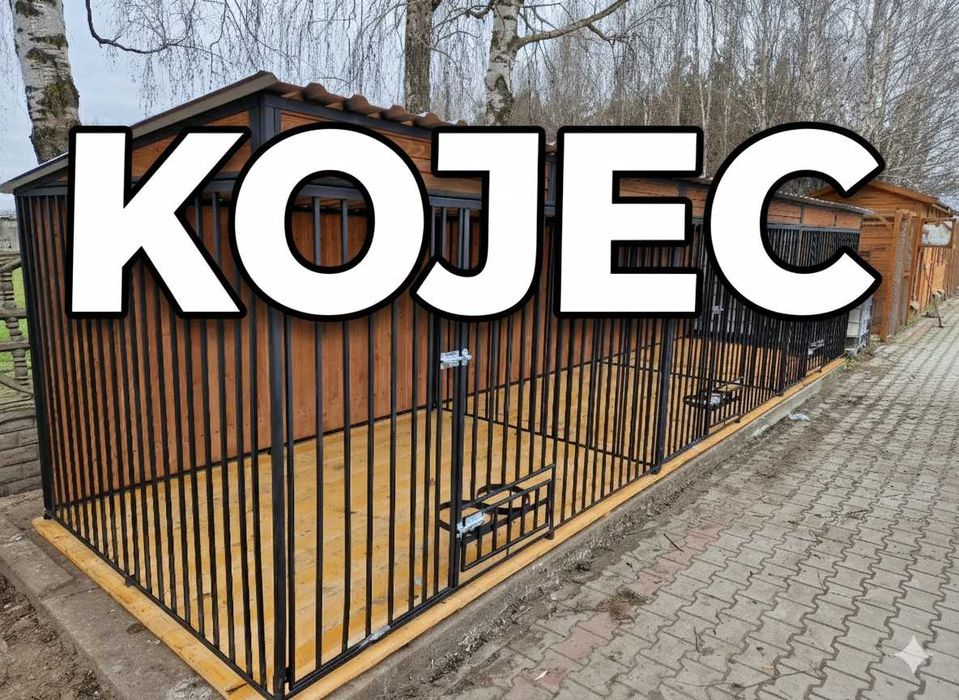 Kojec kojce klatka box dla psa