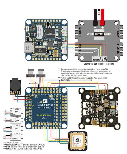 Контролер польоту MATEKSYS H743-SLIM-V3 аналог оригіналу