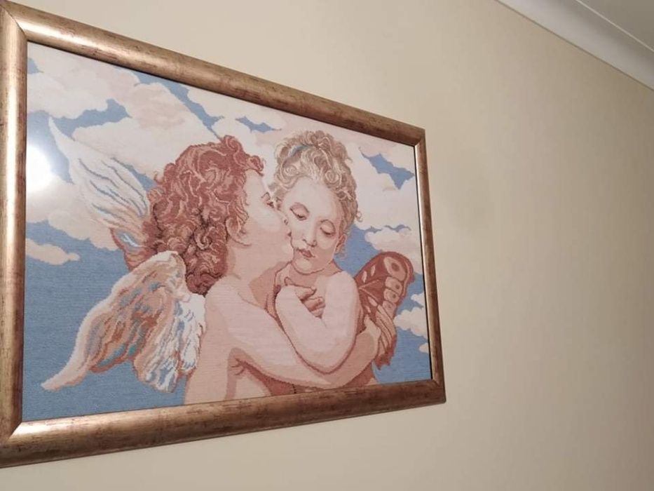 Quadro em ponto cruz PROMOCAO