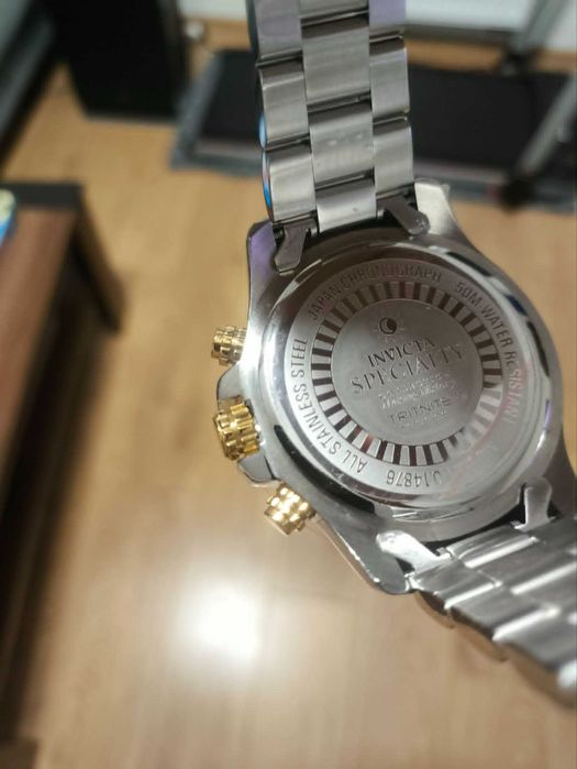Zegarek męski INVICTA Specialty 14876 - bransoleta - folia - cały komplet - Gwarancja - stan BDB