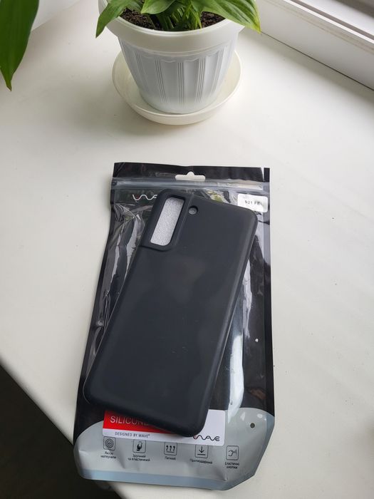 Чохол WAVE Full Silicone Cover для Samsung Galaxy S21 FE (G990B) Black