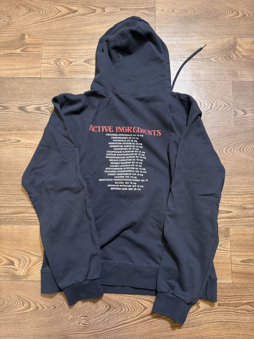 Худи Hysteric Glamour slim fit слим синее