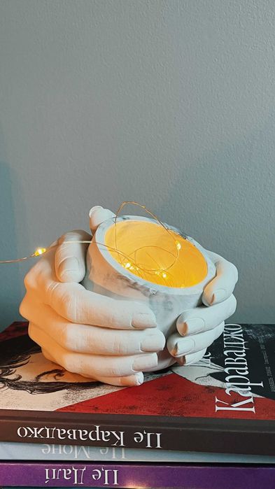 Набор для создания 3д слепка, слепки рук | Подарочный бокс