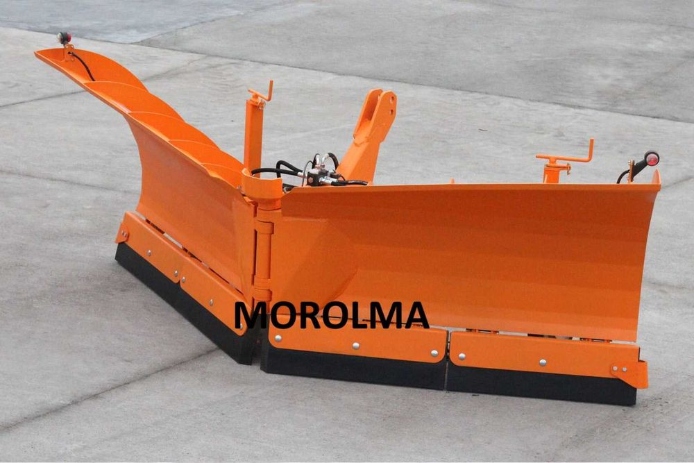 Pług śnieżny komunalny 3,0 m strzałka hydrauliczny ROLMAKO typ ciężki