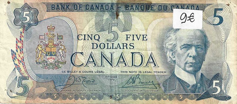 Notas antigas - Canadá