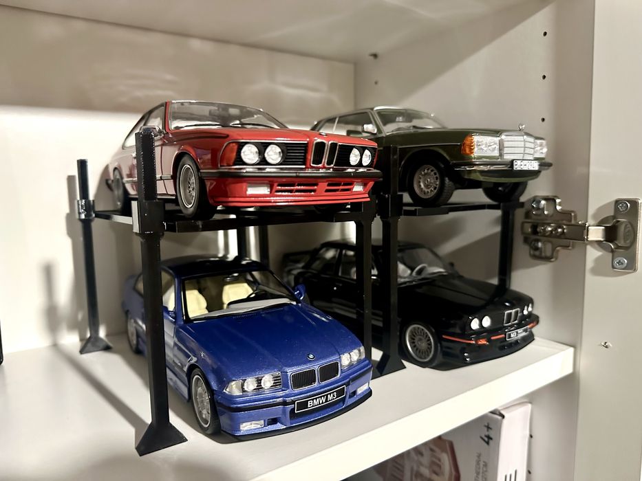 Garaże na modele 1:18