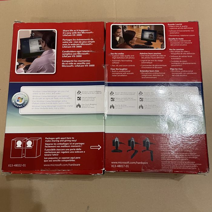 Kamera microsoft lifecam vx 3000