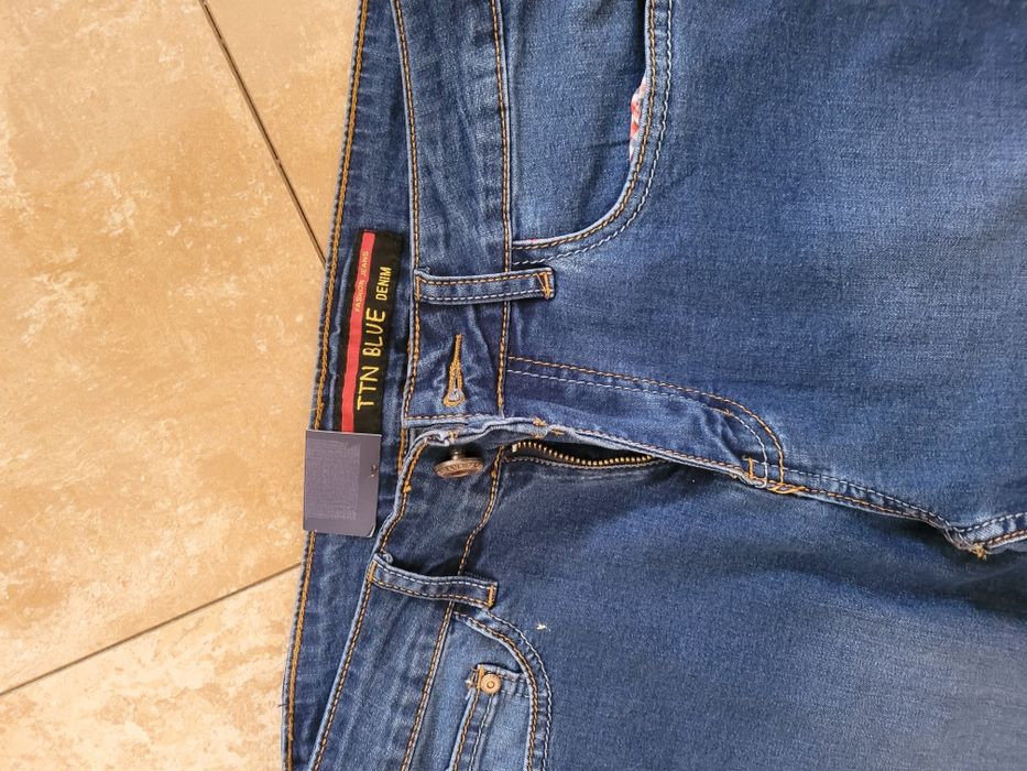TTN BLUE jeansy damskie