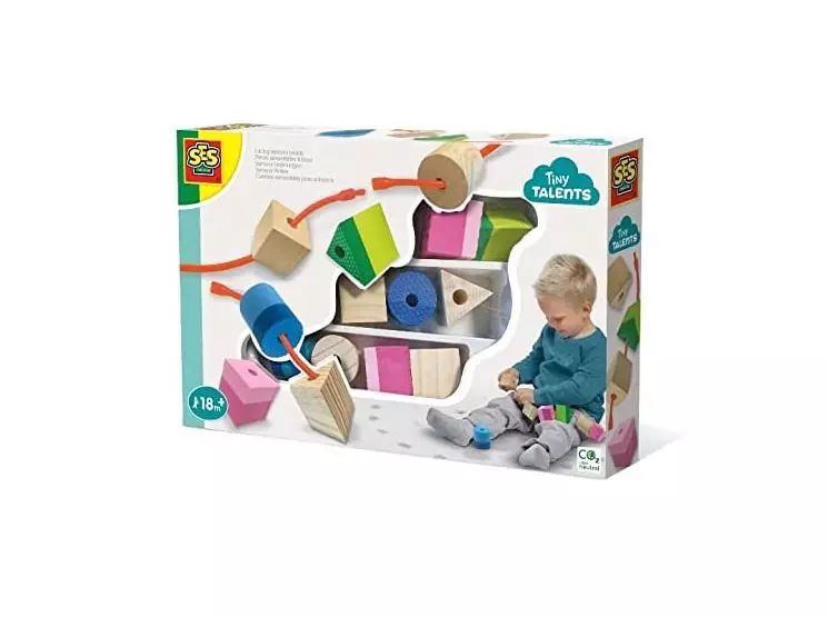 Zabawka Sensoryczna Nawlekanie Koralików. Nowy Produkt