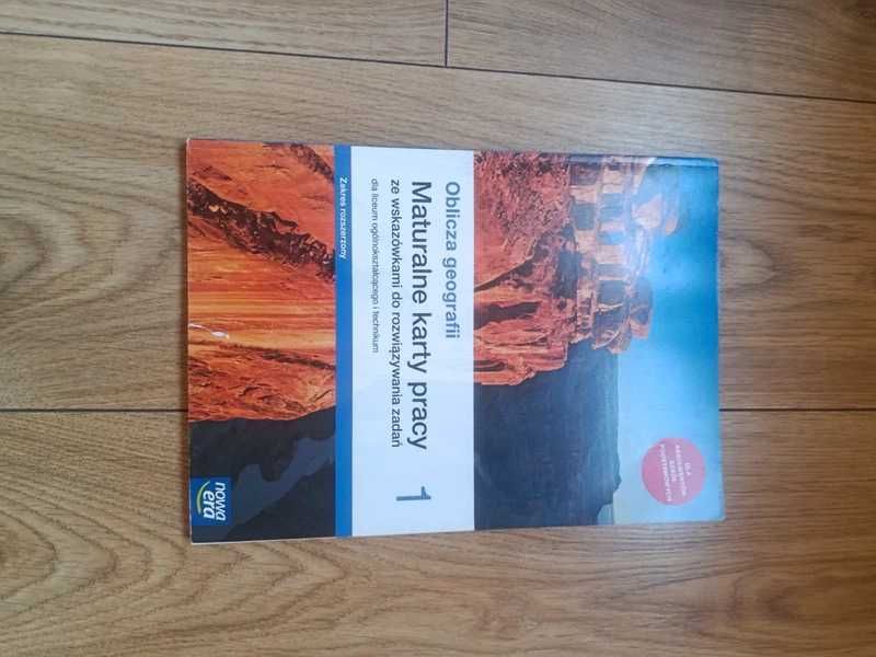 Oblicza geografii 1 Maturalne karty pracy Zakres Rozszerzony Nowa Era