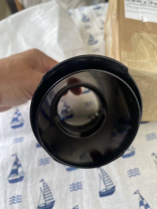 Ponteira de escape carbono