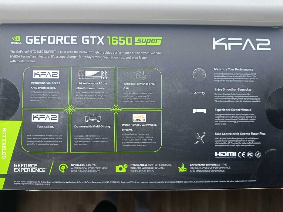 KFA2 GeForce GTX 1650 Super EX 4GB GDDR6 | Sprawna | Gaming