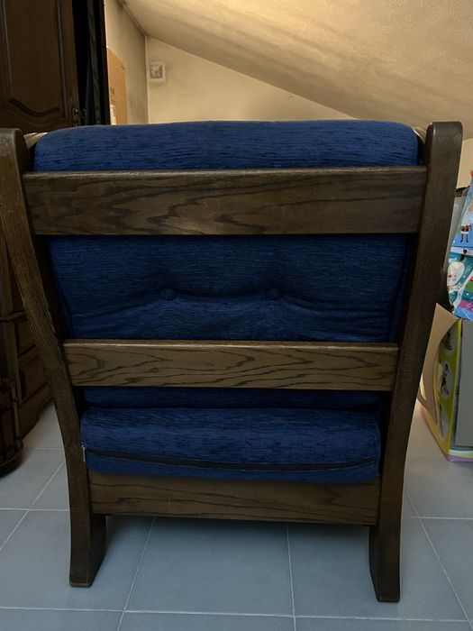 Cadeirões ( 2 ) de repouso madeira