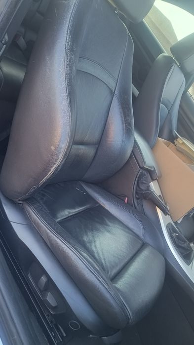 BMW E92 fotele sporty grzane Anglik UK czarne