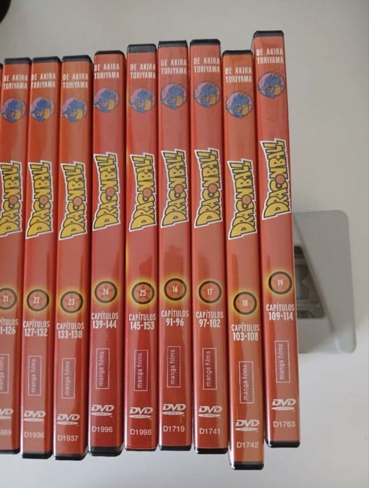 Coleção Dragon Ball DVD Manga Films – Como Nova – Akira Toriyama