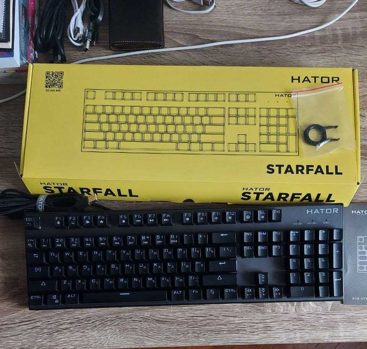 Клавіатура механічна HATOR Starfall Rainbow Origin Blue (HTK-609)