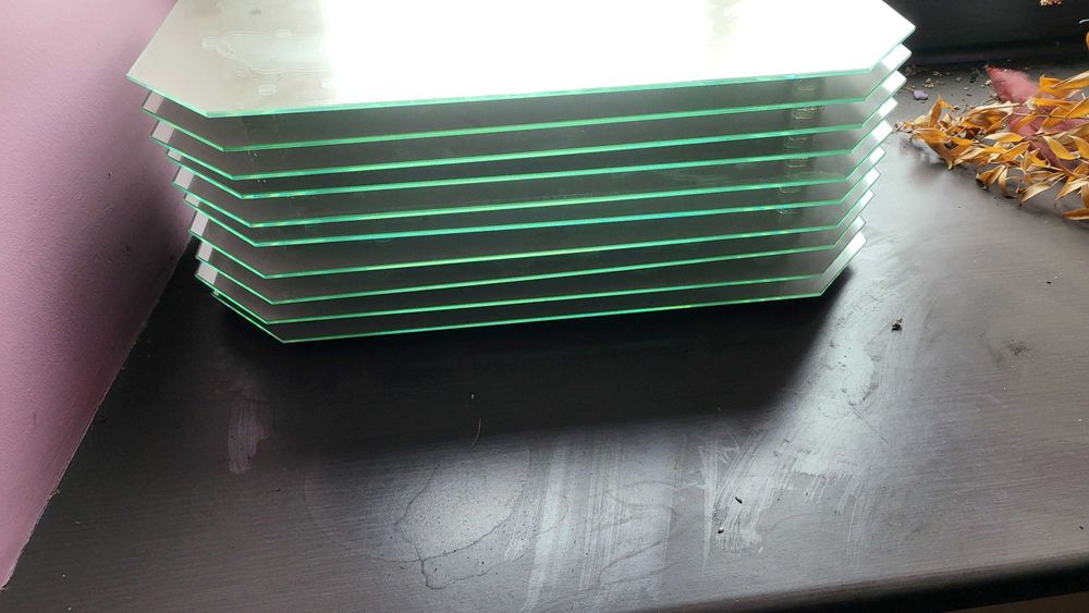 patery 8 sztuk 60 x 35cm lustro