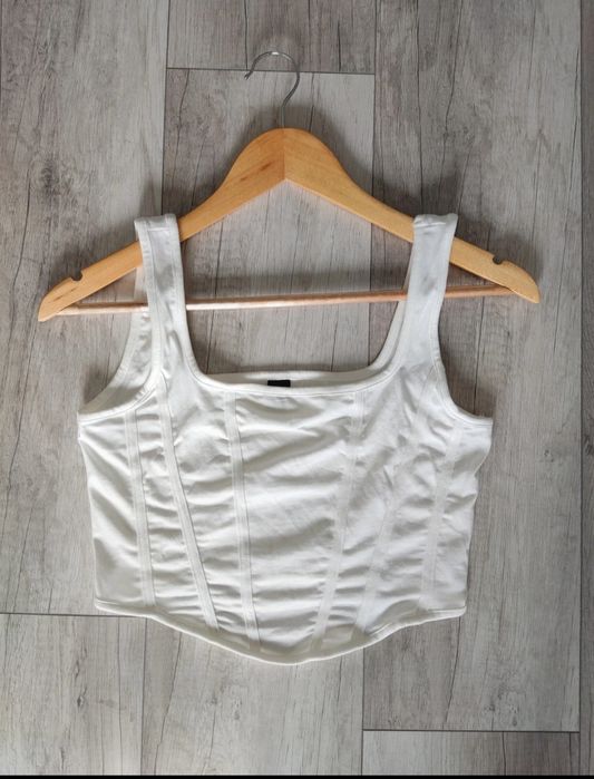 Bezrękawnik asymetryczny prosty casual Shein