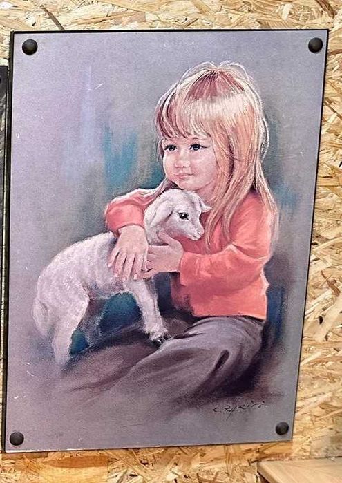 Quadros decorativos antigos em moldura