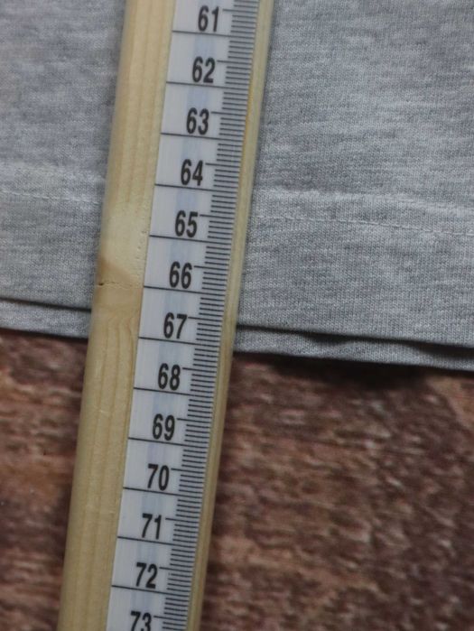 California USA green logo szara koszulka oversize z krótkim rękawem