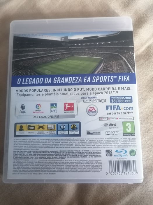 Fifa19 PS3 Impecável