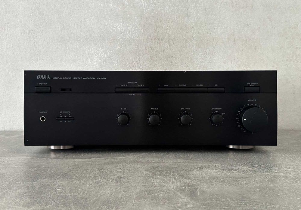 Підсилювач Yamaha AX-390 (2 × 90 Вт / 6 Ом / фонокоректор)