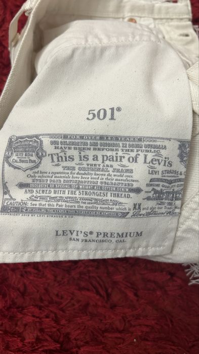 Levi’s calções 501 Premium W26 L30 shorts levis