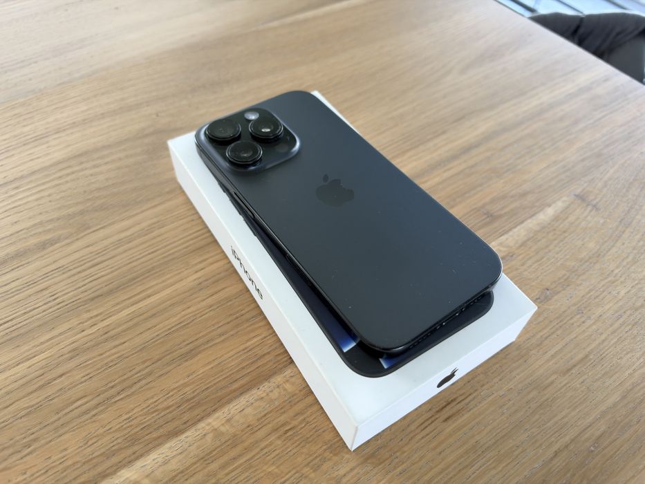 Iphone 16 Pro, 256GB, Black, STAN BDB