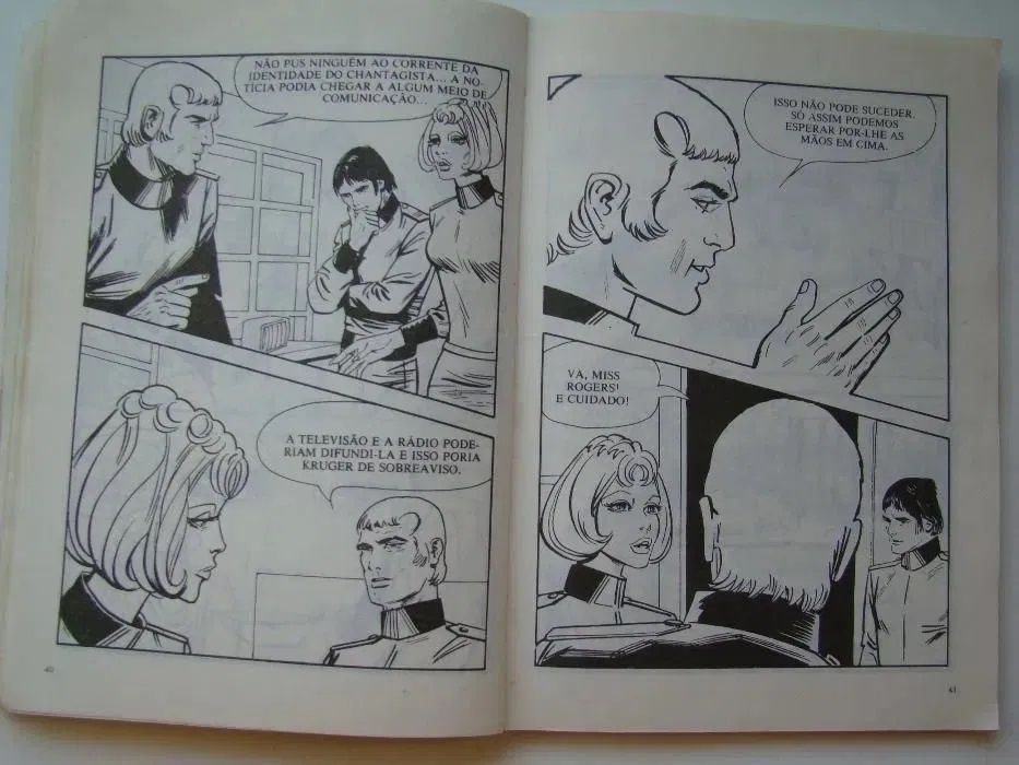 Rick Random / Jet-Ace Logan / Rock Vanguard / Aranha / Esquadrão OVNI