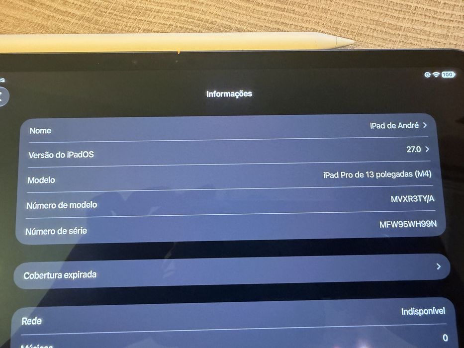 iPad Pro M4 13” 256GB | Wifi + 5G | Apple Magic Keyboard PT + Apple Folio + Apple Pencil Pro