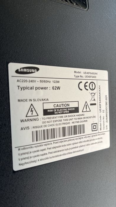 Samsung UE40F6400AK