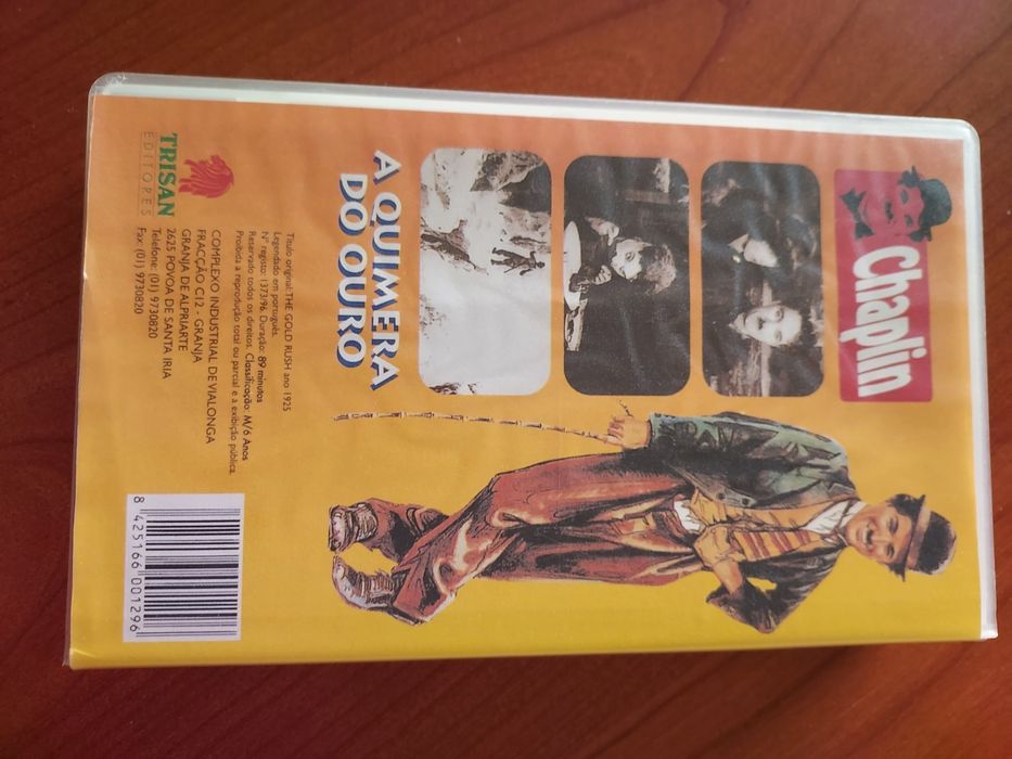 VHS Movie "The Gold Rush" by Charles Chaplin.64551270697091121