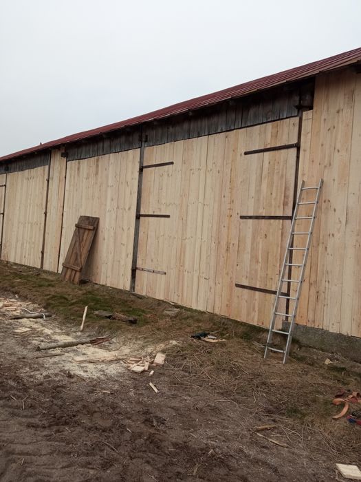 Stodoła szopa ROZBIORKA zamienię świeże deski za stare deski