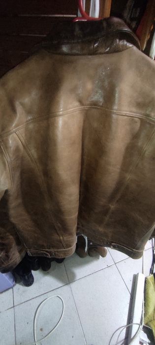 Casaco de pele genuína